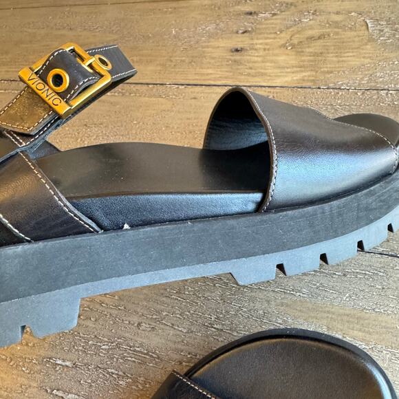 VIONIC Women's Size 9 Jamie Platform Sandal Comfort Casual Goth Goddess Lug - Picture 10 of 16